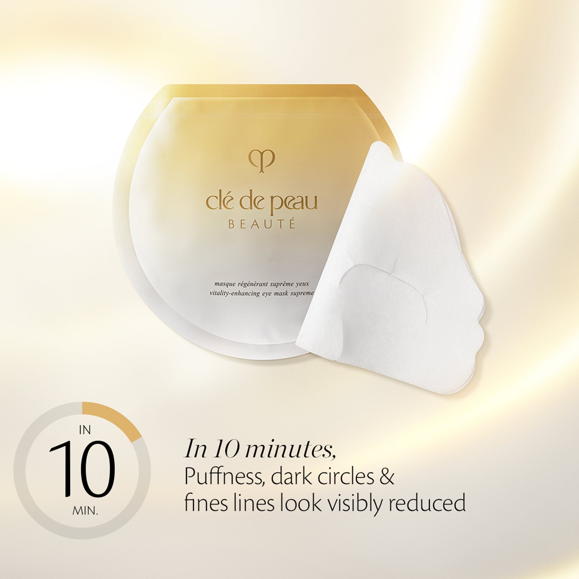 Vitality-Enhancing Eye Mask Supreme - Clé de Peau Beauté
