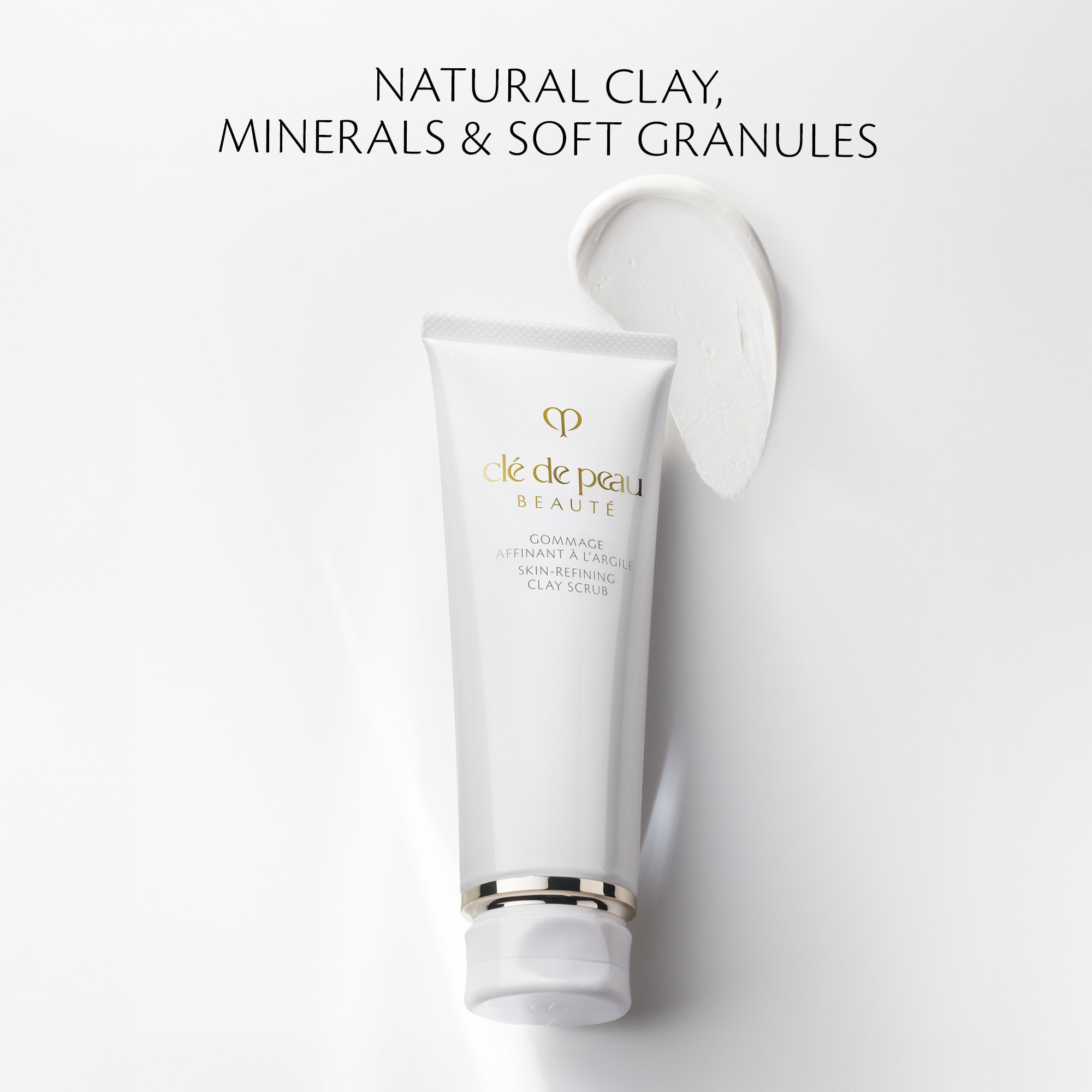 clé de peau Gommage Affinant 100g Skin-Refining Clay Scrub | Cleanser & Makeup Remover | Clé de Peau